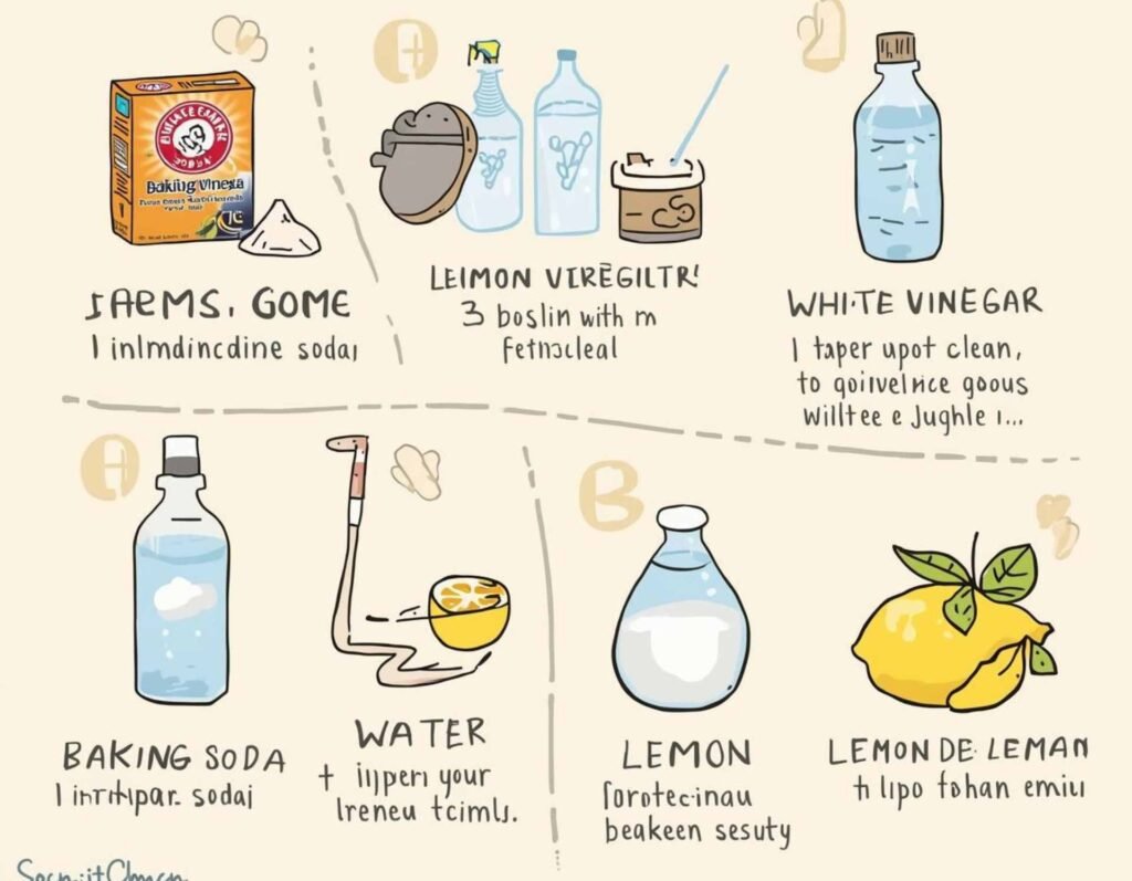 recette ménage bicarbonate de soude