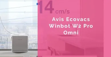 Avis Ecovacs Winbot W2 Pro Omni