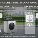 Comparatif winbot w3 omni vs w2s omni sur une baie vitrée