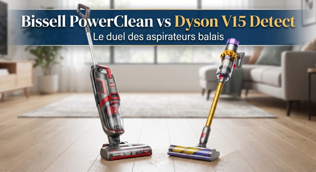 Bissel powerclean vs Dyson V15
